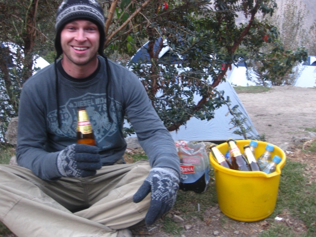 Gatorade and Beer on the Inca Trail